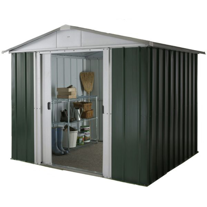 YardMaster 8' x 9' Apex Metal Garden Shed