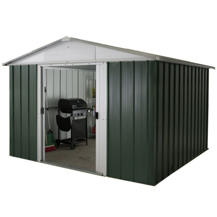 YardMaster 10' x 10' Apex Metal Garden Shed