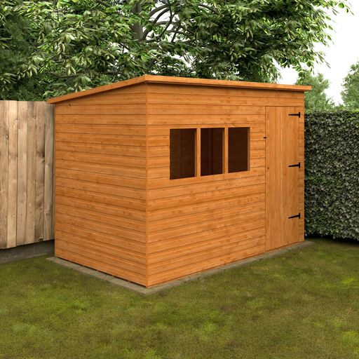 Redlands 10' x 6' Shiplap Extra High Pent Shed