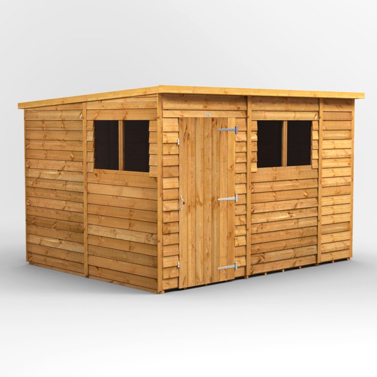 Oren 10' x 8' Overlap Modular Custom Pent Shed