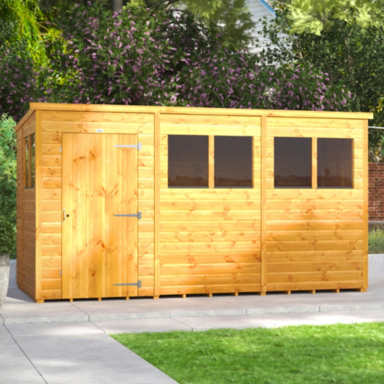 Oren 12' x 6' Shiplap Modular Custom Pent Shed