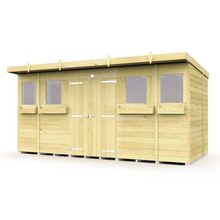 Holt 14' x 8' Handsworth Pressure Treated Summer Shed