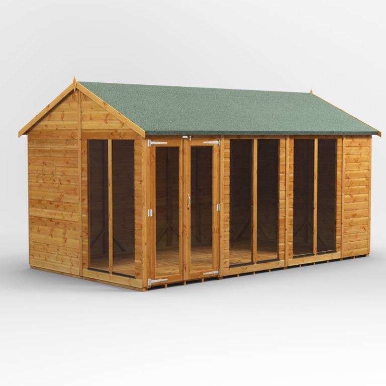 Oren 14' x 8' Shiplap Long-Room Summer House