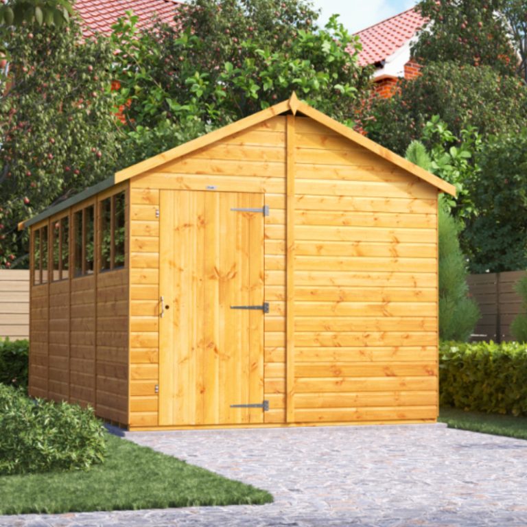 Oren 16' x 8' Shiplap Modular Custom Apex Shed