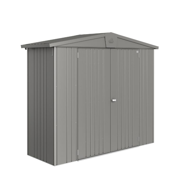 Biohort Europa Size 2A Premium Metal Shed - Quartz Grey