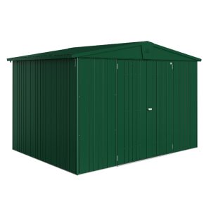 Biohort Europa Size 5 Premium Metal Shed - Dark Green