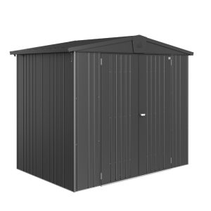 Biohort Europa Size 3 Premium Metal Shed - Dark Grey