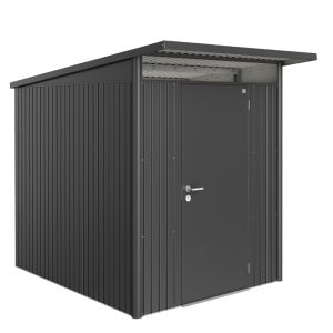Biohort AvantGarde Size A2 Premium Metal Shed - Dark Grey
