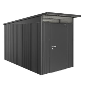 Biohort AvantGarde Size A4 Premium Metal Shed - Dark Grey