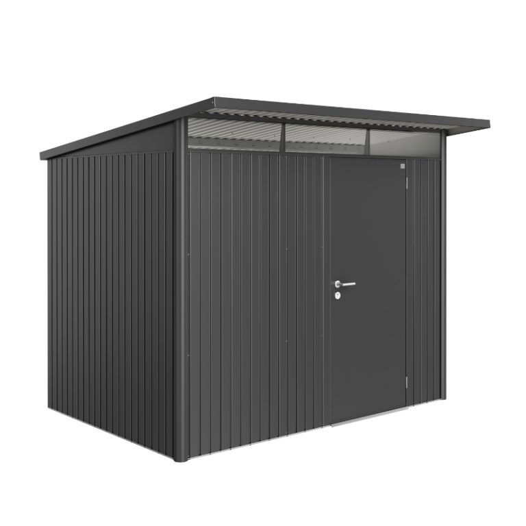 Biohort AvantGarde Size A5 Premium Metal Shed - Dark Grey