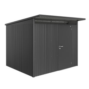 Biohort AvantGarde Size A6 Premium Metal Shed - Dark Grey