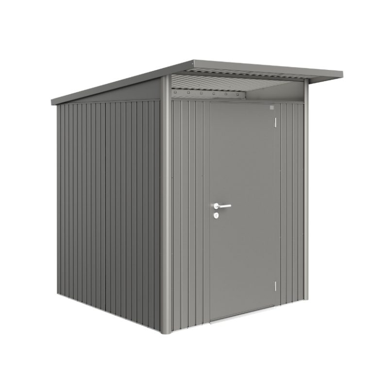 Biohort AvantGarde Size A1 Premium Metal Shed - Quartz Grey