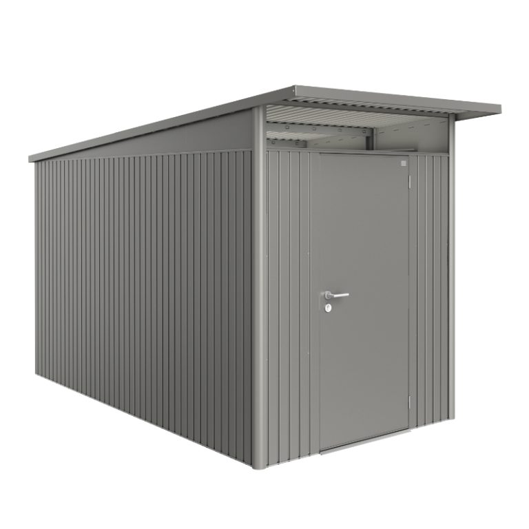 Biohort AvantGarde Size A4 Premium Metal Shed - Quartz Grey