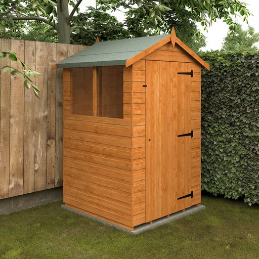 Redlands 4' x 4' Shiplap Apex Shed