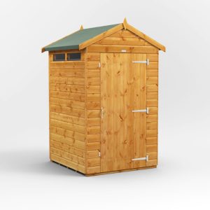 Oren 4' x 4' Shiplap Modular Custom Apex Security Shed