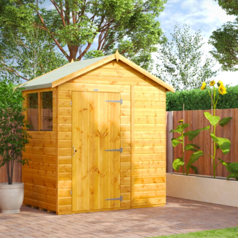 Oren 4' x 6' Shiplap Modular Custom Apex Shed