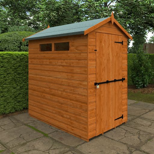 Redlands 6' x 4' Shiplap Apex Security Shed