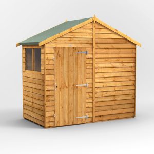Oren 4' x 8' Overlap Modular Custom Apex Shed