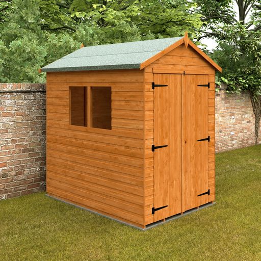Redlands 5' x 7' Shiplap Apex Heavyweight Workshop