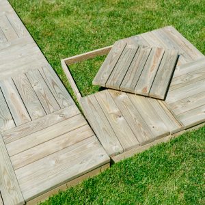 Garden Village Decking Kit - 8m