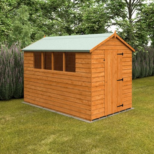 Redlands 6' x 10' Overlap Apex Shed