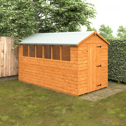 Redlands 6' x 12' Shiplap Apex Shed
