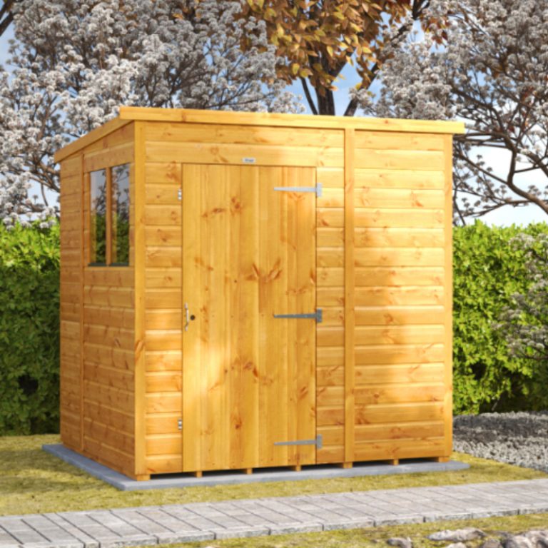 Oren 6' x 6' Shiplap Modular Custom Pent Shed