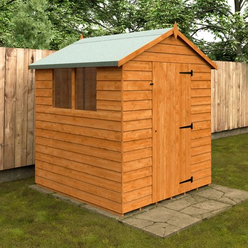 Redlands 6' x 6' Overlap Apex Shed