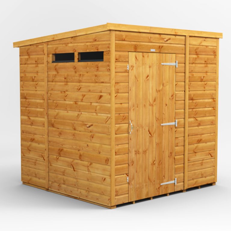 Oren 6' x 6' Shiplap Modular Custom Pent Security Shed
