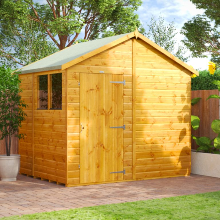 Oren 6' x 8' Shiplap Modular Custom Apex Shed