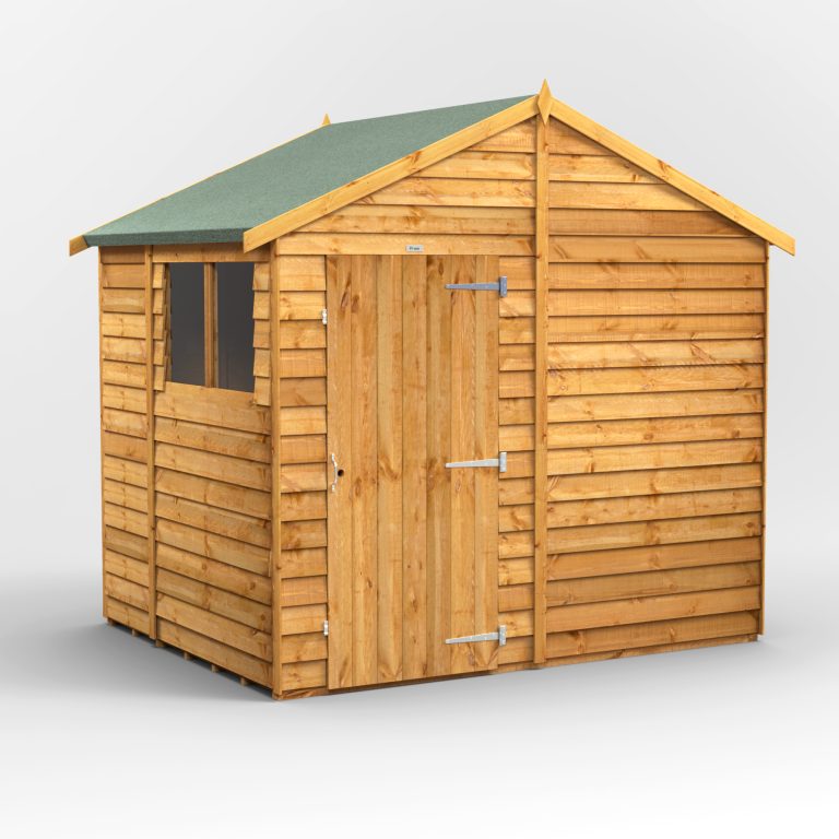 Oren 6' x 8' Overlap Modular Custom Apex Shed