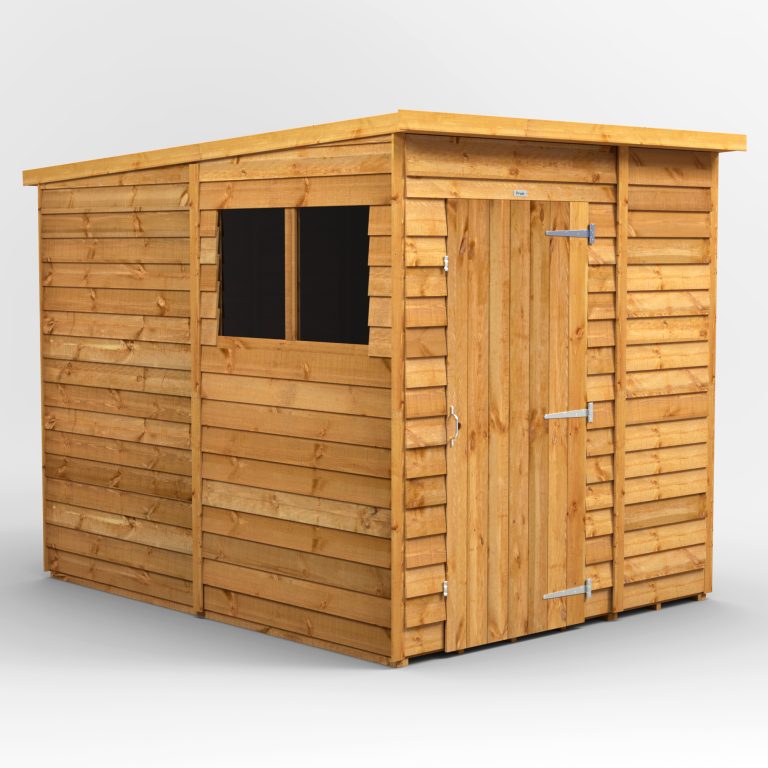 Oren 6' x 8' Overlap Modular Custom Pent Shed