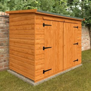 Redlands 7' x 4' Shiplap Pent Bike Shed