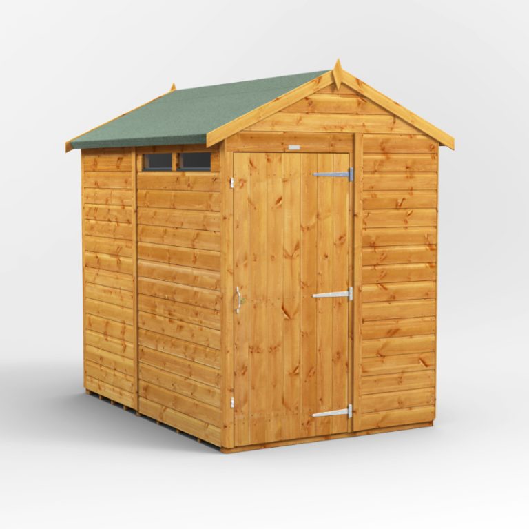 Oren 7' x 5' Shiplap Modular Custom Apex Security Shed