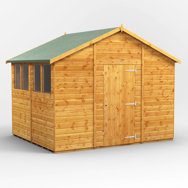 Oren 8' x 10' Shiplap Modular Custom Apex Shed