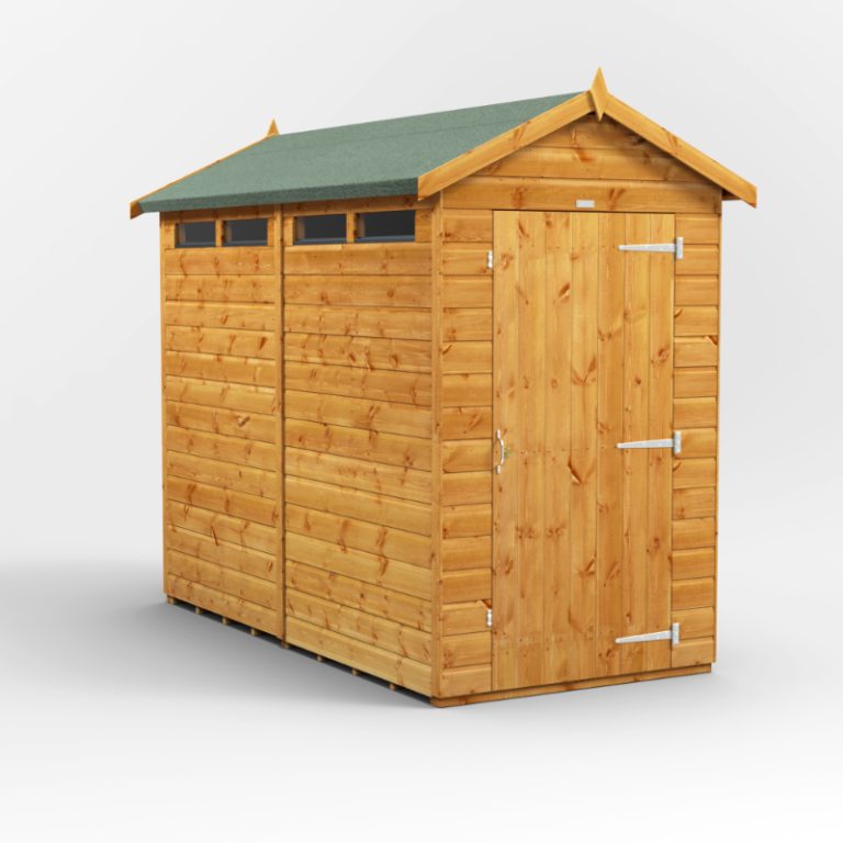 Oren 8' x 4' Shiplap Modular Custom Apex Security Shed