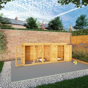 Adley 10 x 4 Dog Kennel & Run