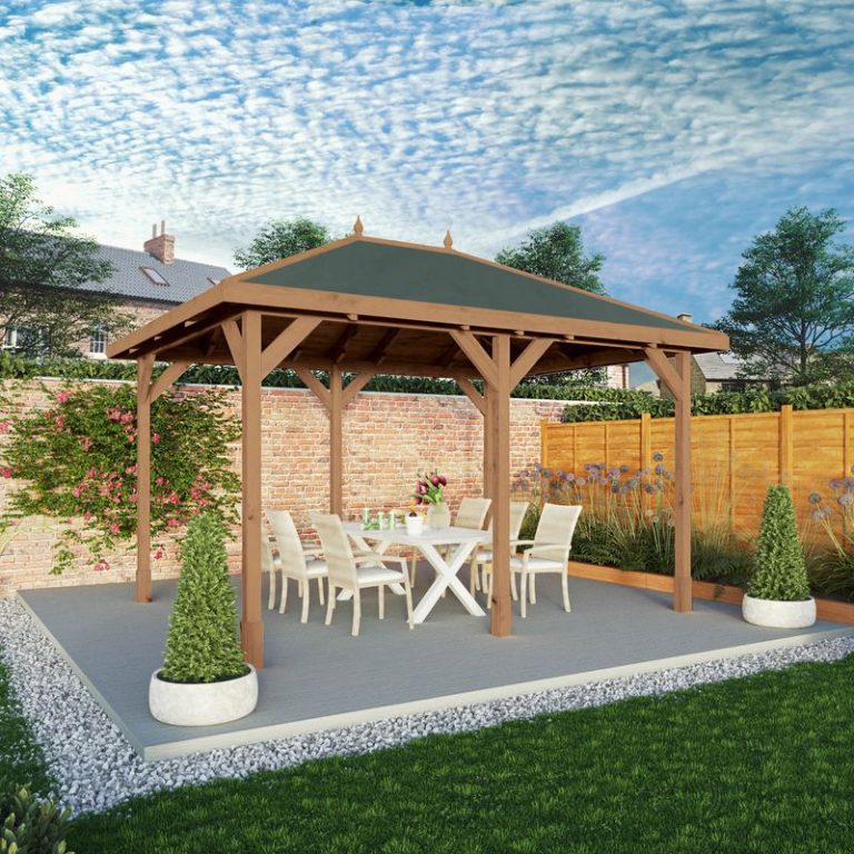 Adley 3m x 4m Pressure Treated Gazebo