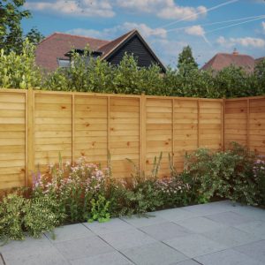 Adley 6' x 6' Pressure Treated Super Lap Flat Top Fence Panel