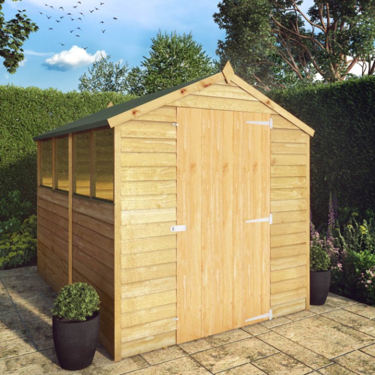 Adley 6' x 8' Overlap Apex Shed