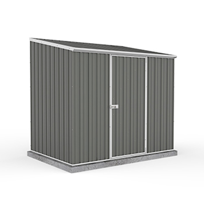 Adley 7' x 5' Grey Titanium Pent Metal Shed