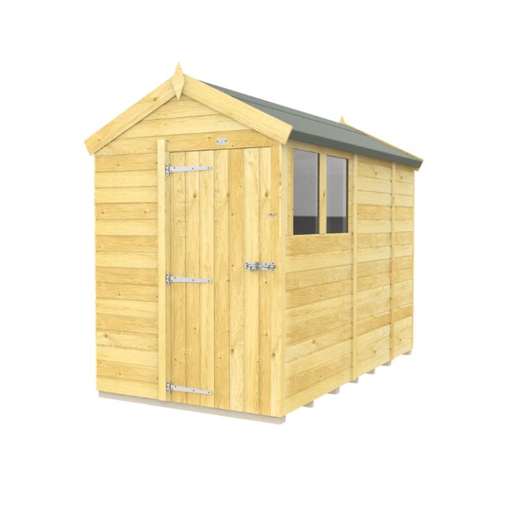 Holt 5' x 9' Pressure Treated Shiplap Modular Apex Shed