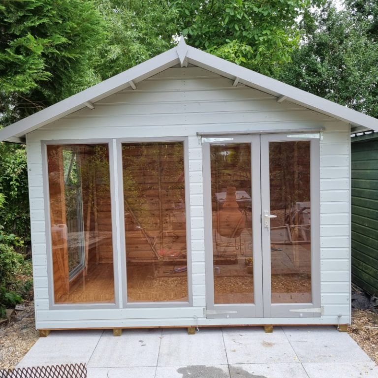 Bards 10' x 10' Pinter Custom Summer House - Pre Painted