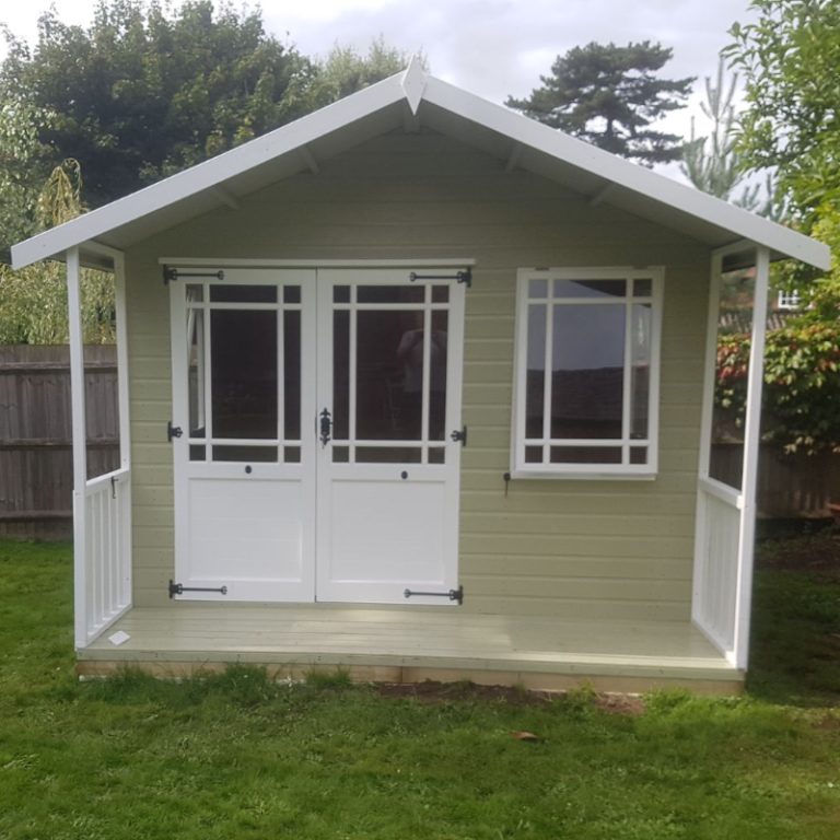 Bards 12' x 10' Miller Custom Summer House - Pre Painted