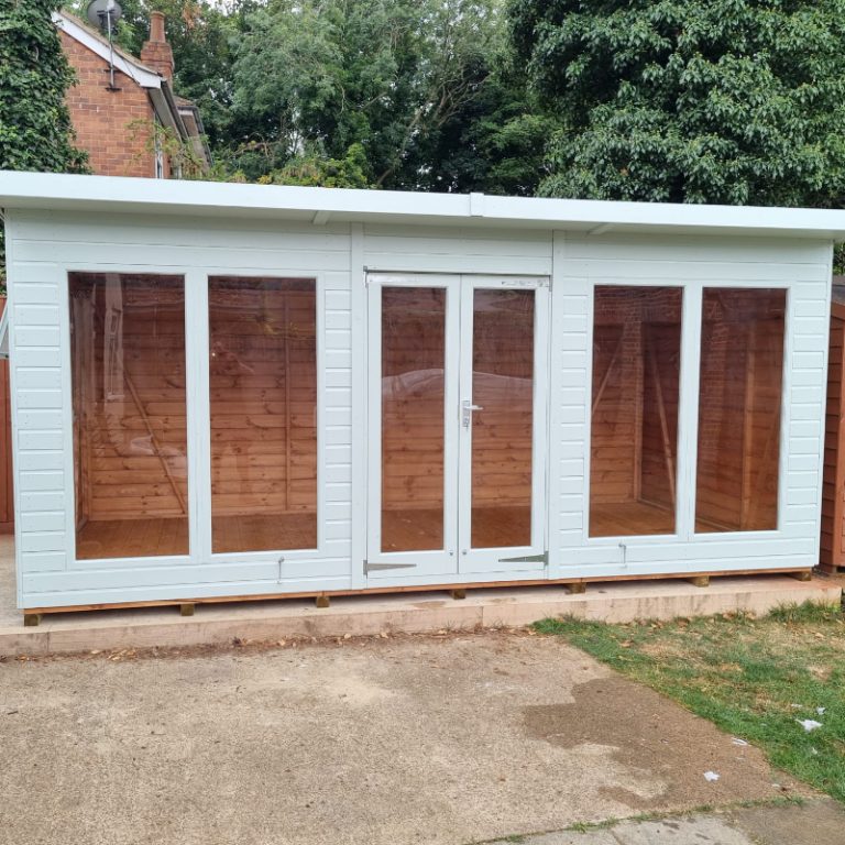 Bards 16' x 12' Burns Custom Summer House - Pre Painted