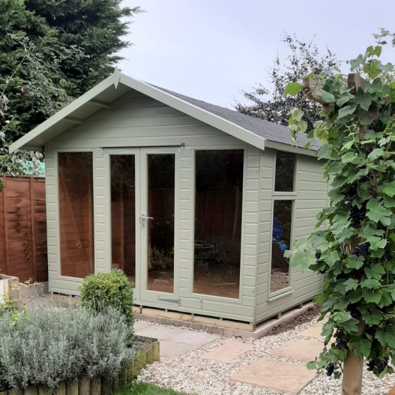 Bards 16' x 12' Pinter Custom Summer House - Pre Painted
