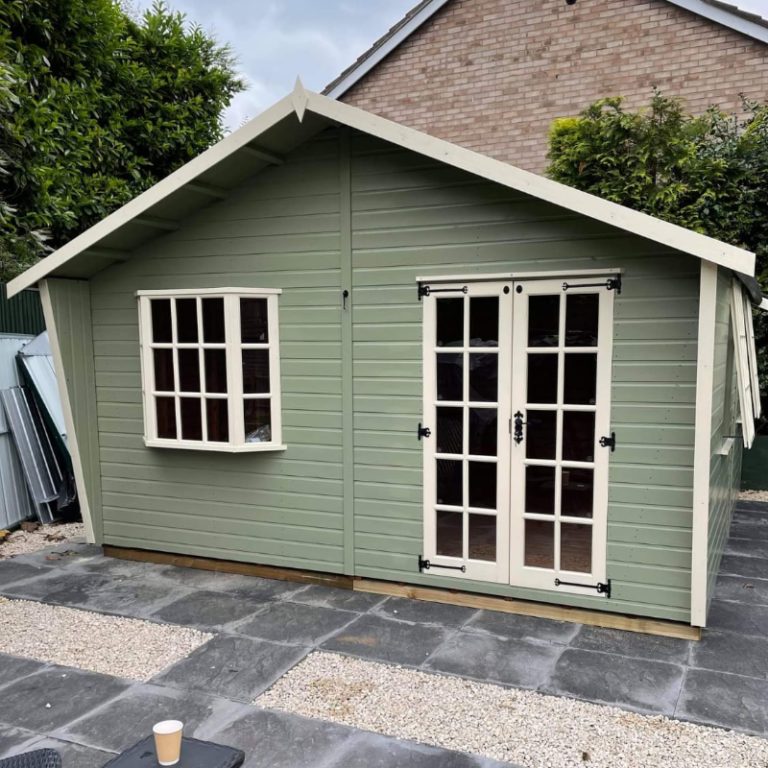 Bards 16' x 14' Marlowe Custom Summer House - Tanalised or Pre Painted