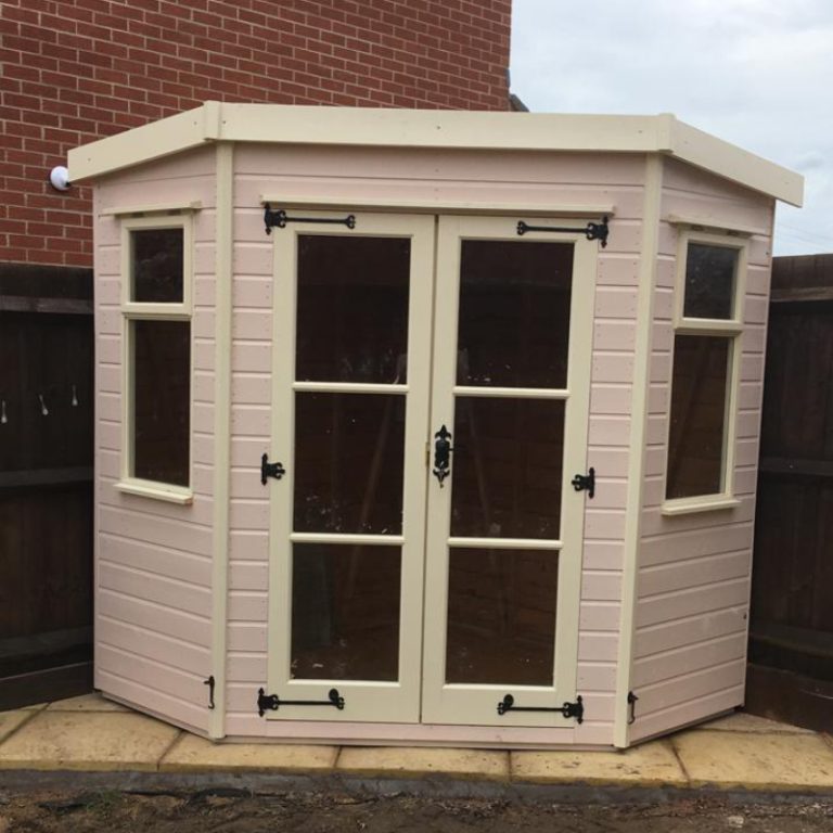 Bards 8' x 8' Kushner Custom Summer House - Tanalised or Pre Painted