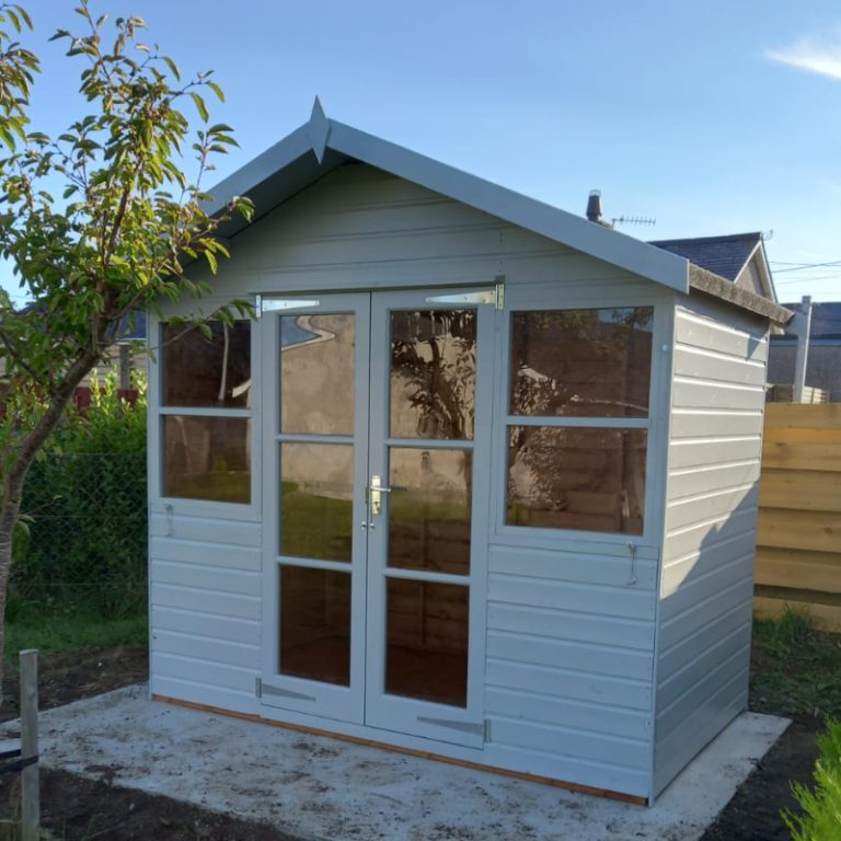 Bards 7' x 10' Popular Custom Summer House - Pre Painted