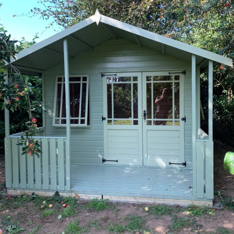 Bards 8' x 10' Miller Custom Summer House - Pre Painted